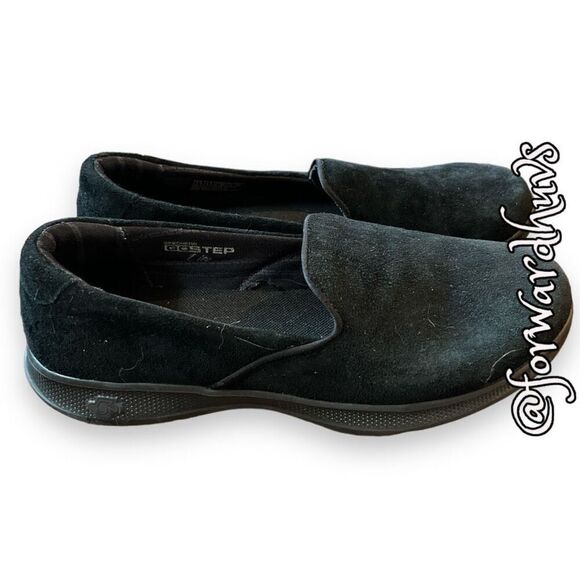 Skechers Go Step Lite - Indulge GOGA Max  Suede Shoes Size 7.5 - Picture 3 of 8